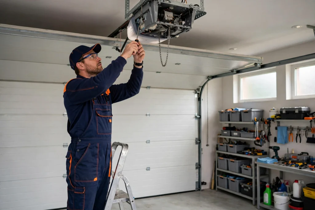 Garage door opener repair in Sugar Land