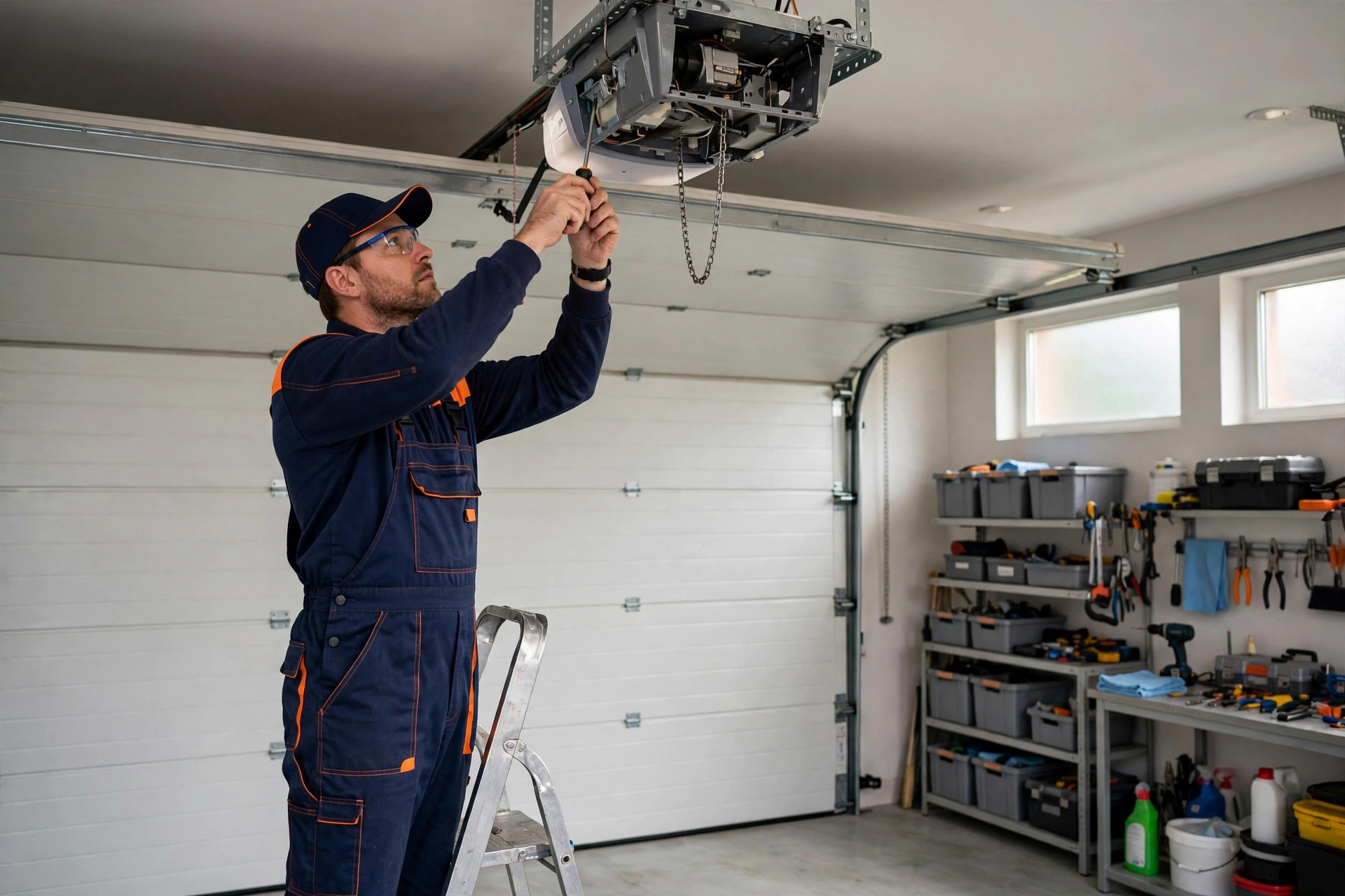 Garage door opener repair in Sugar Land