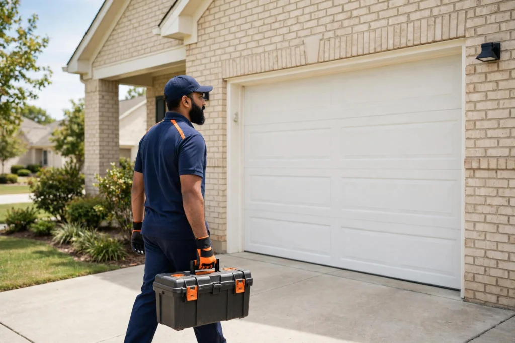 Contact Doorvo for garage door repair in Sugar Land
